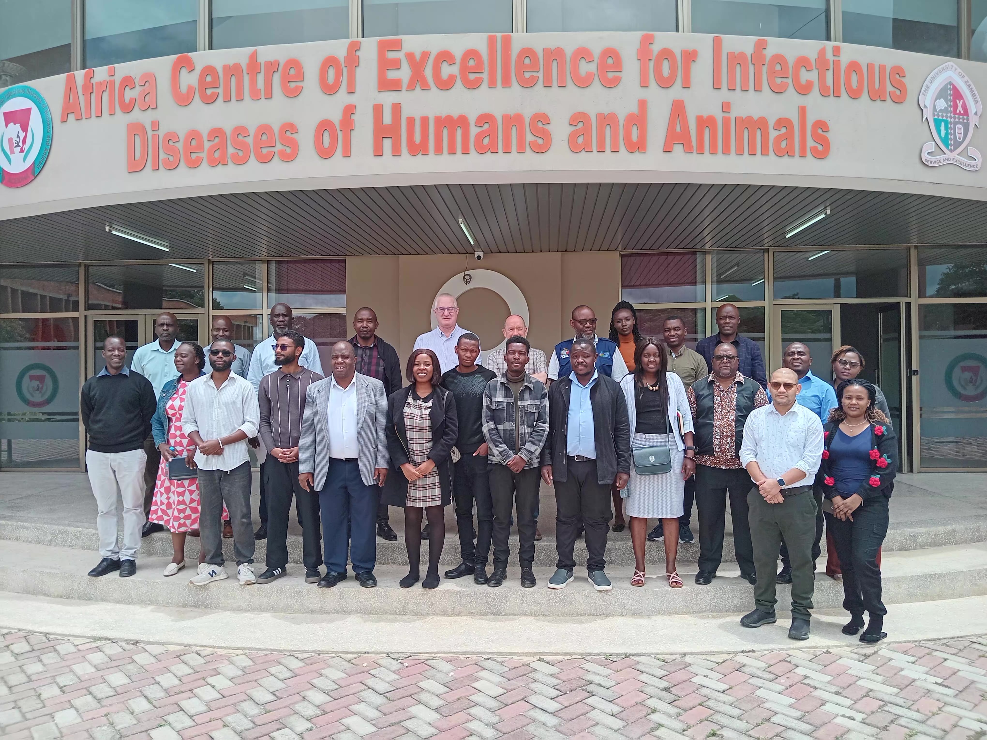 Picture showing a seminar on food systems & one health